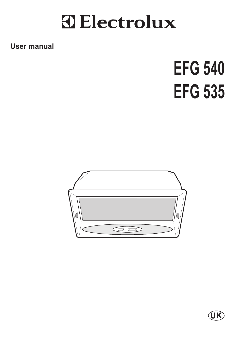 Electrolux EFG 535 User Manual | 12 pages
