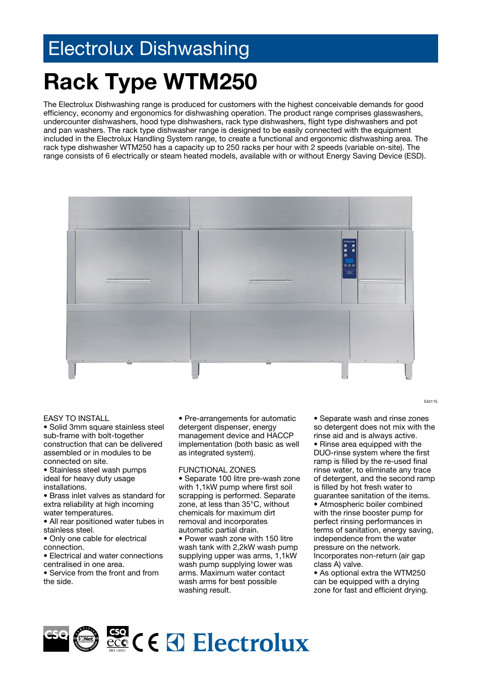 Electrolux 534132 User Manual | 6 pages