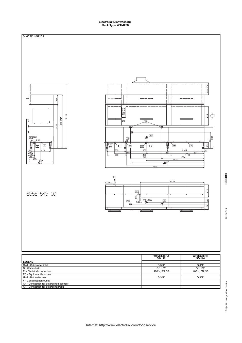 Electrolux 534132 User Manual | Page 3 / 6