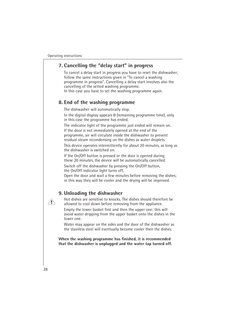 Electrolux 54850 S User Manual | Page 28 / 48