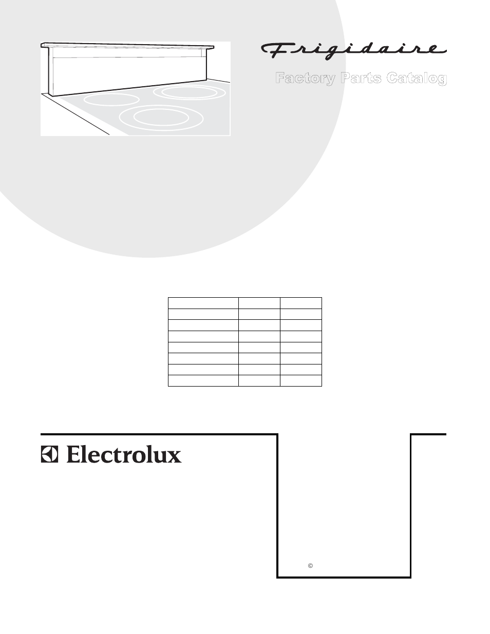 Electrolux FRIGIDAIRE PL30DD50EC User Manual | 6 pages