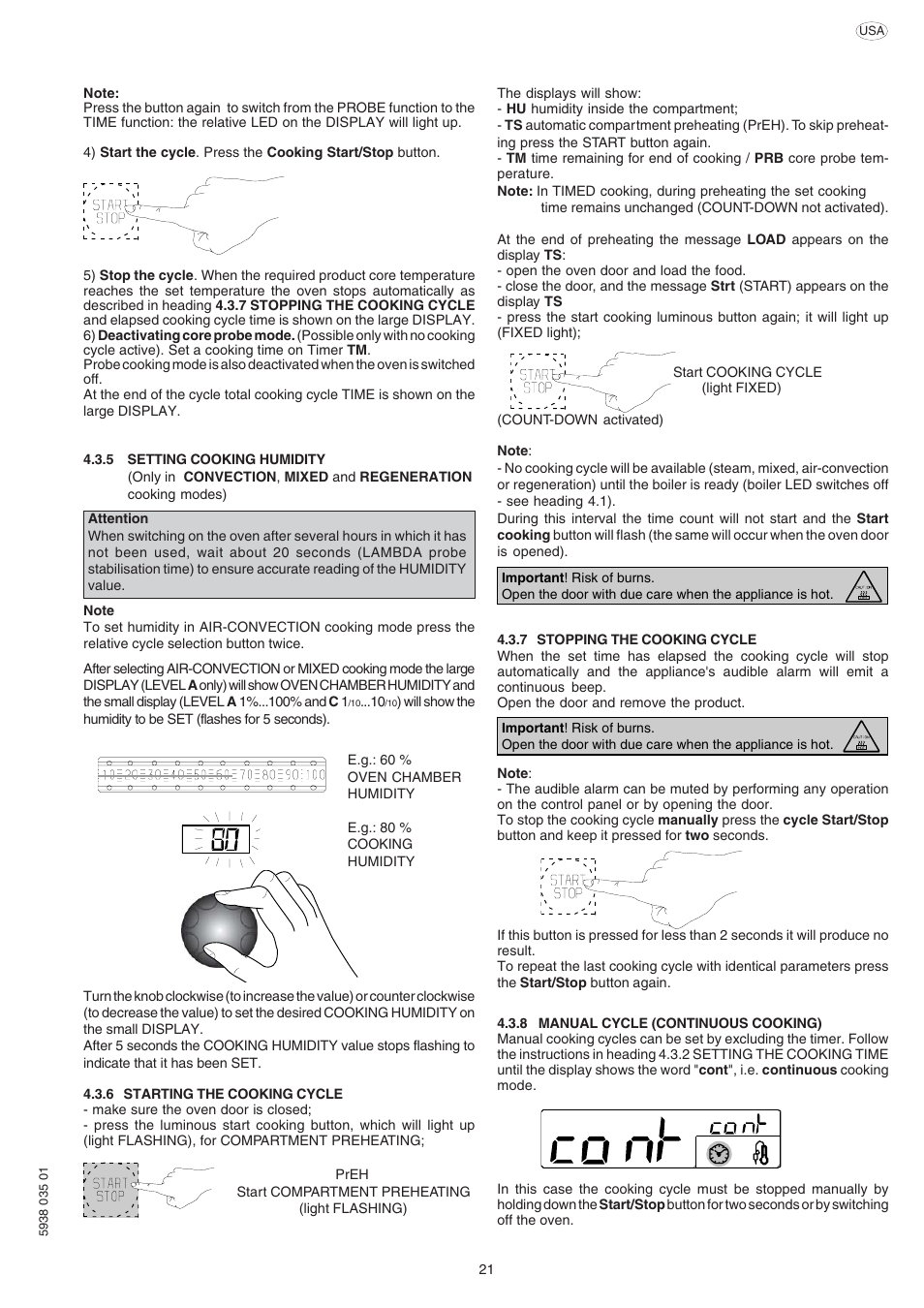 Electrolux Air-O-Steam 267081 User Manual | Page 21 / 30