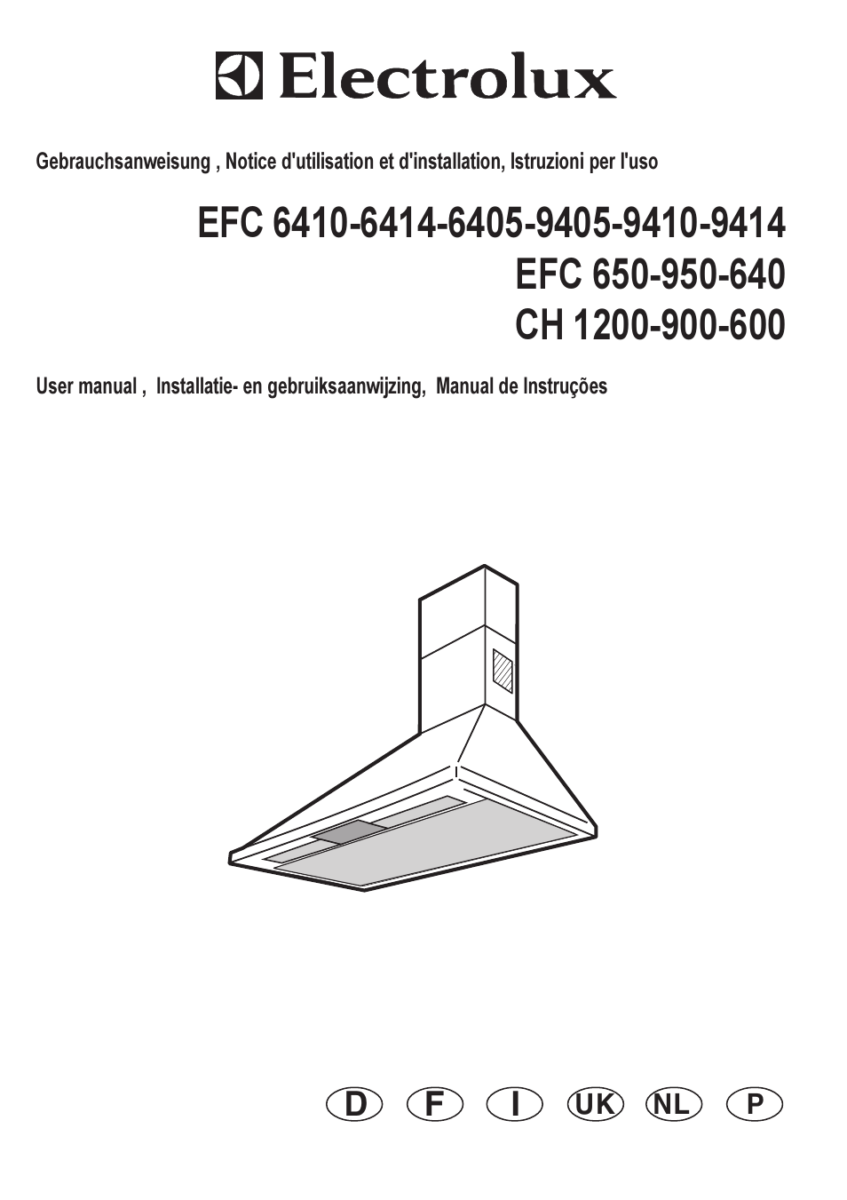 Electrolux EFC 6410-6414-6405-9405-9410-9414 User Manual | 12 pages