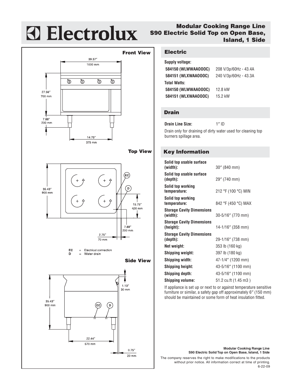 Electrolux WLXWAAOOOC User Manual | Page 2 / 2