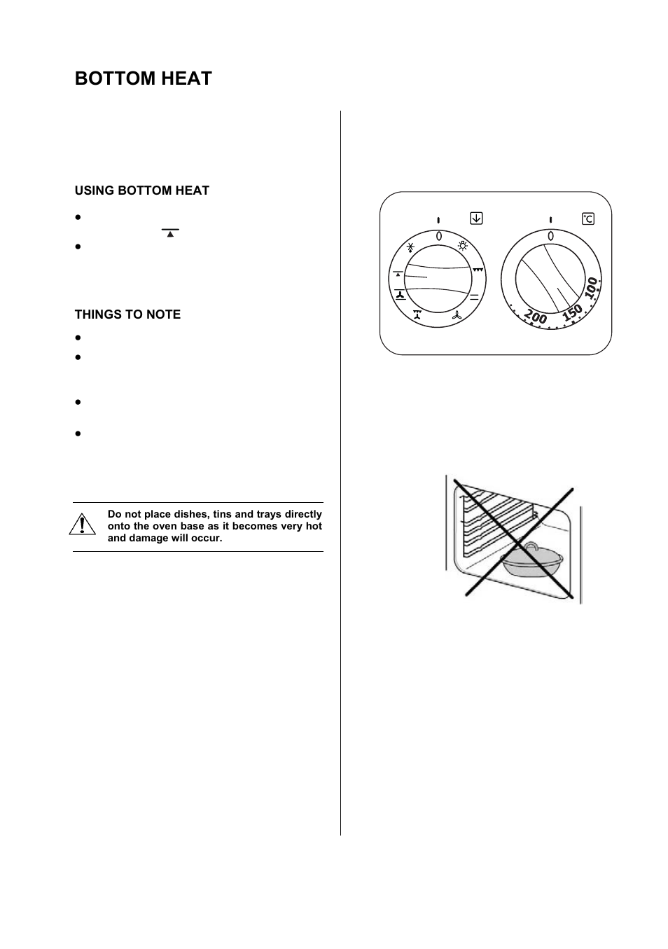 Bottom heat | Electrolux D77000 User Manual | Page 28 / 44