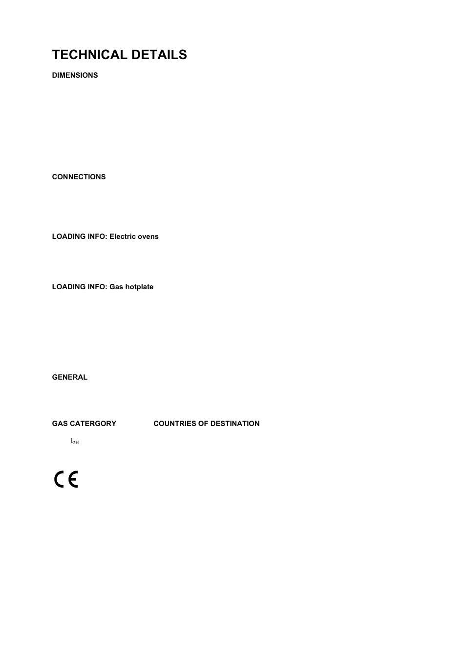 Technical details | Electrolux D77000 User Manual | Page 38 / 44