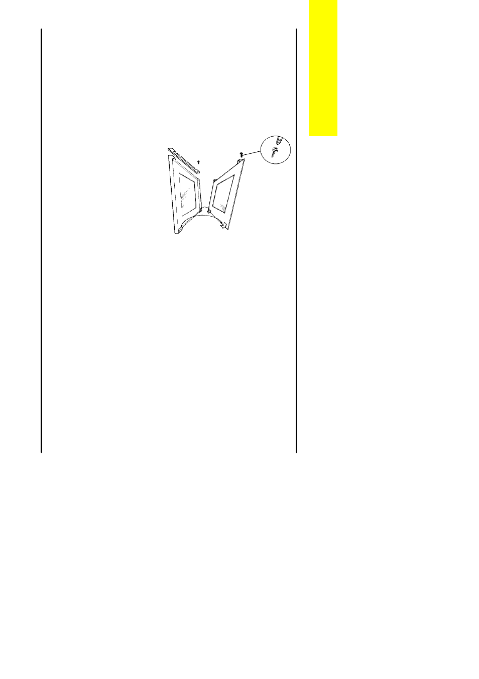 Cleaning between the outer and inner door glass | Electrolux EOG9330 User Manual | Page 25 / 44