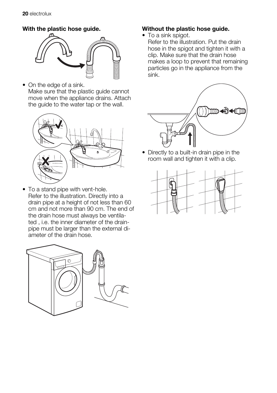 Electrolux EWS 125410 A User Manual | Page 20 / 24