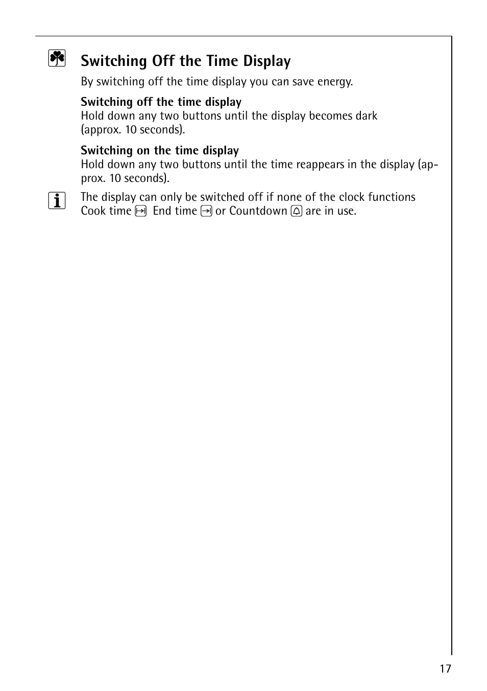 Electrolux B4101-4 User Manual | Page 17 / 52