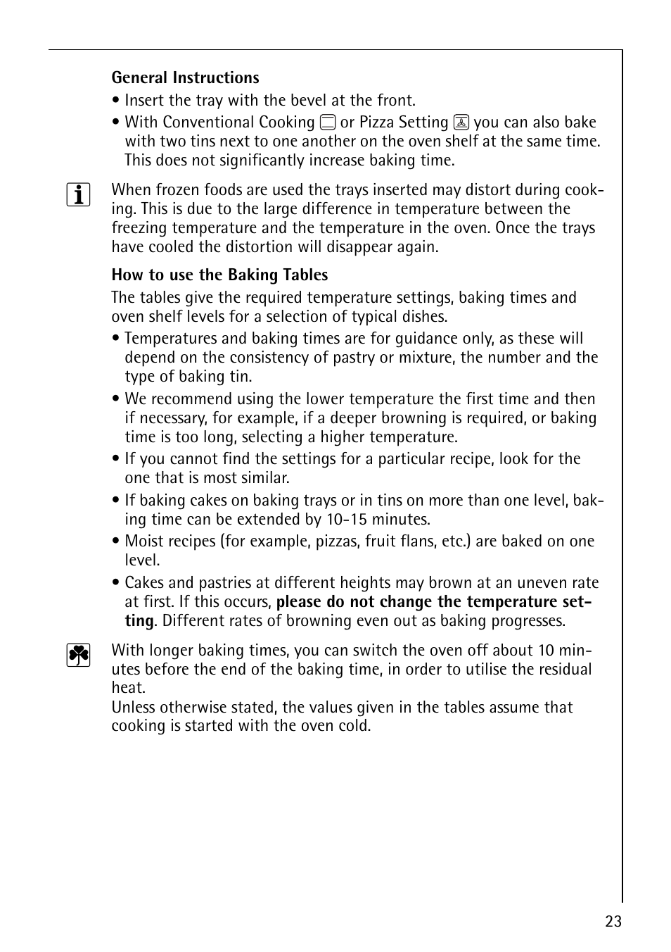 Electrolux B4101-4 User Manual | Page 23 / 52