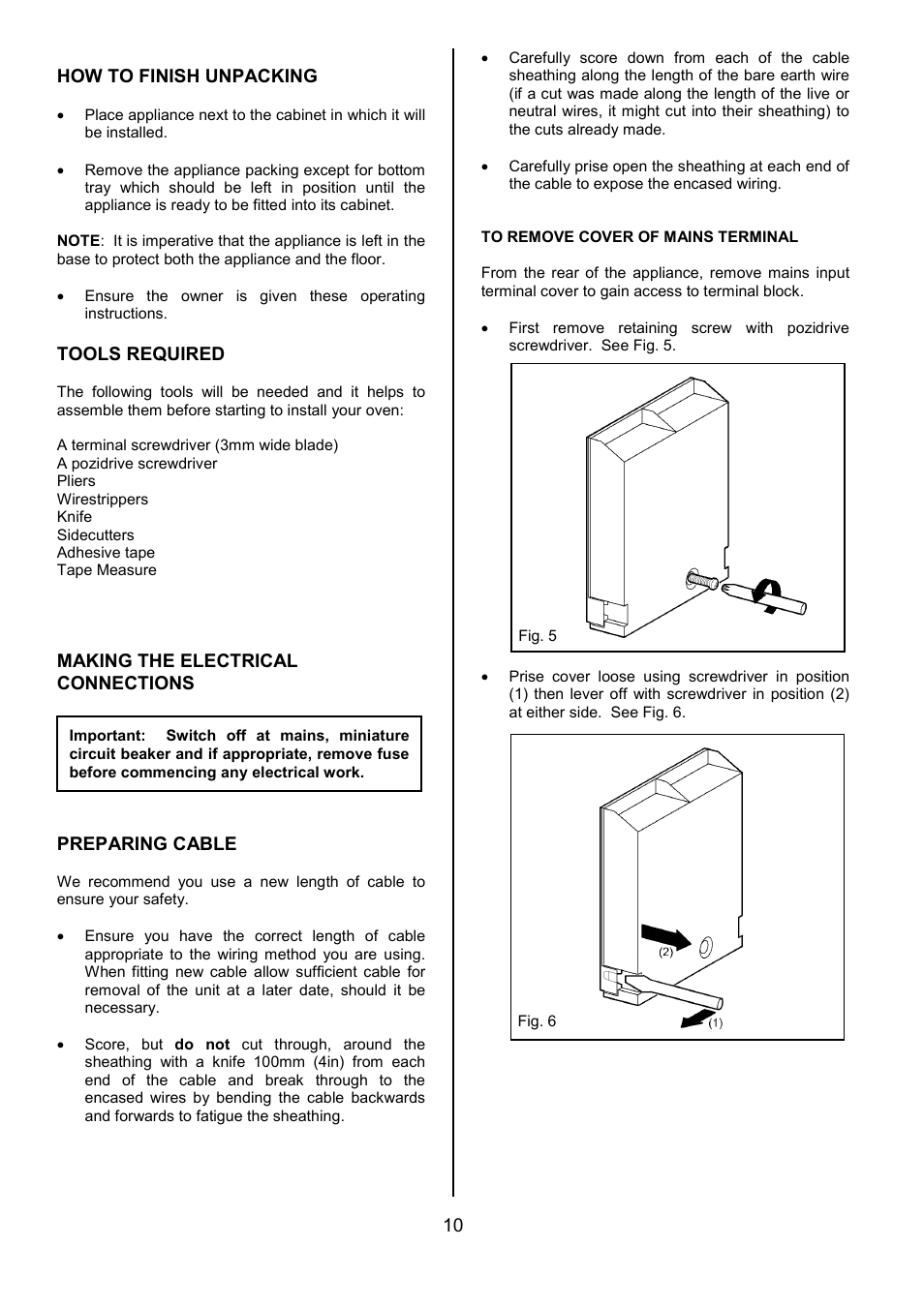 Electrolux EOB 949 User Manual | Page 10 / 36