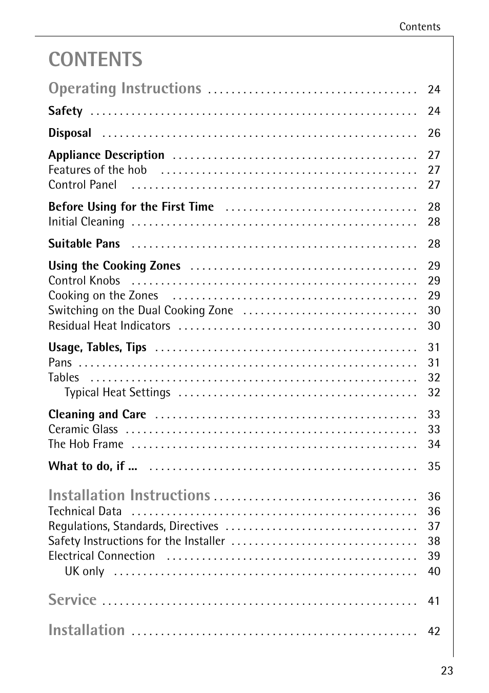 Electrolux pmn User Manual | Page 3 / 24