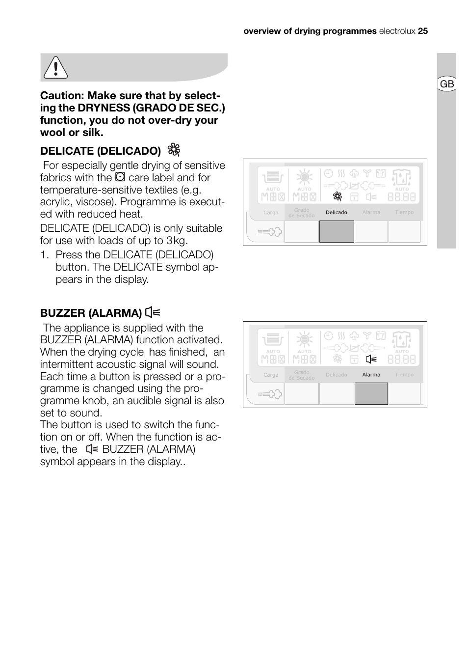 Electrolux EDI 96150 User Manual | Page 25 / 44