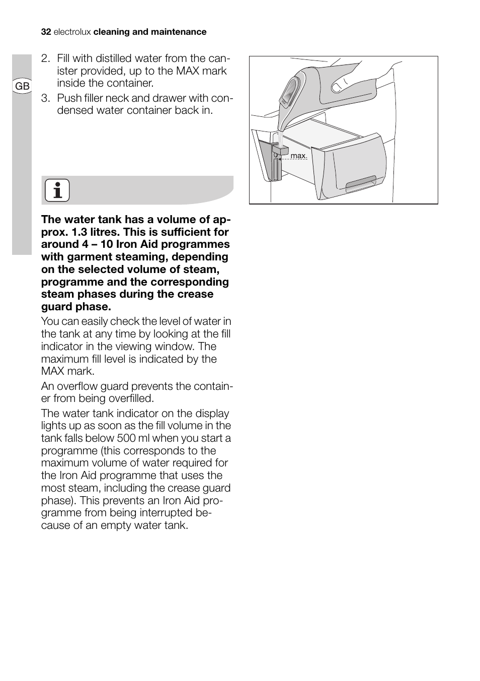 Electrolux EDI 96150 User Manual | Page 32 / 44