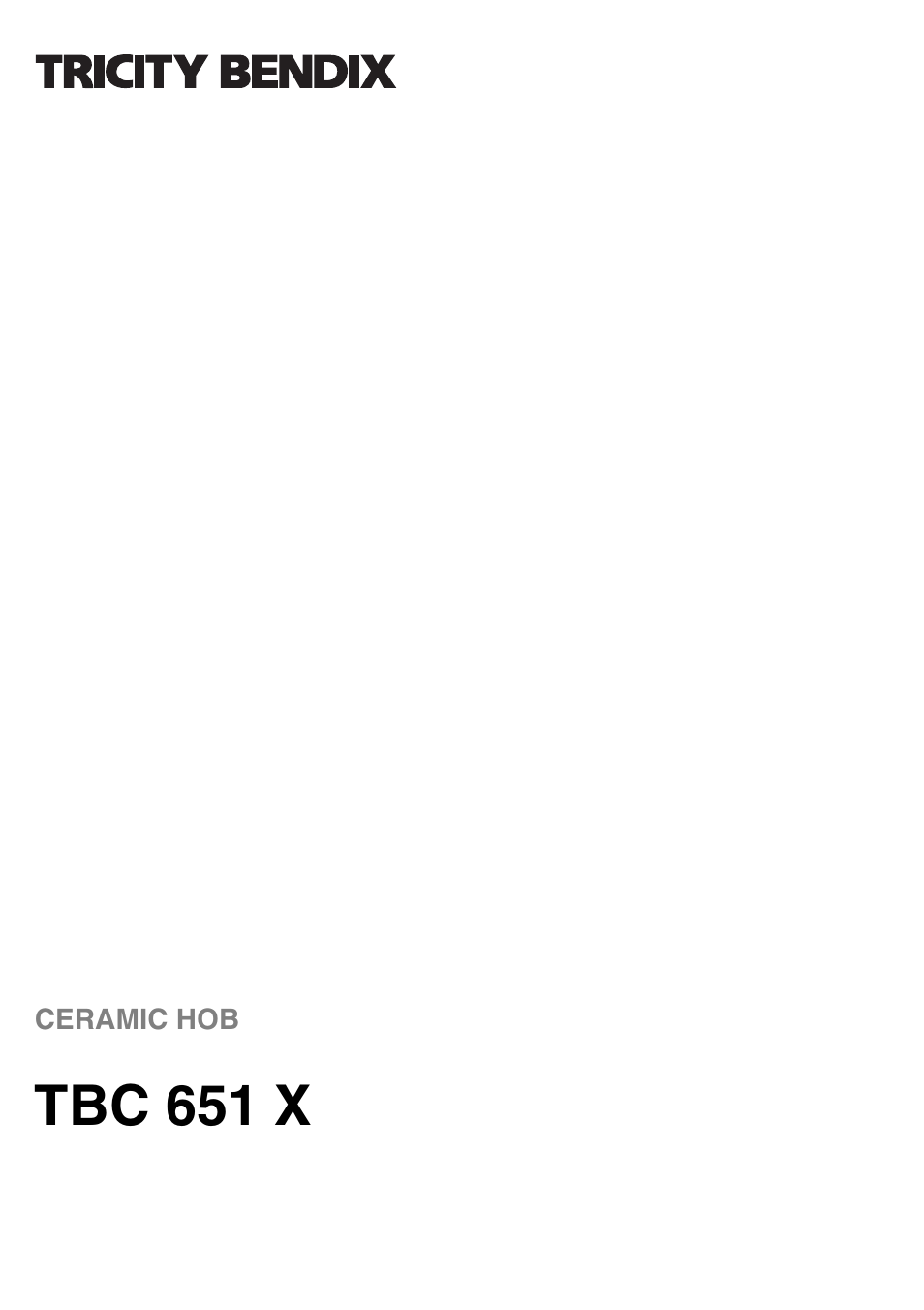 Electrolux TBC 651 X User Manual | 24 pages