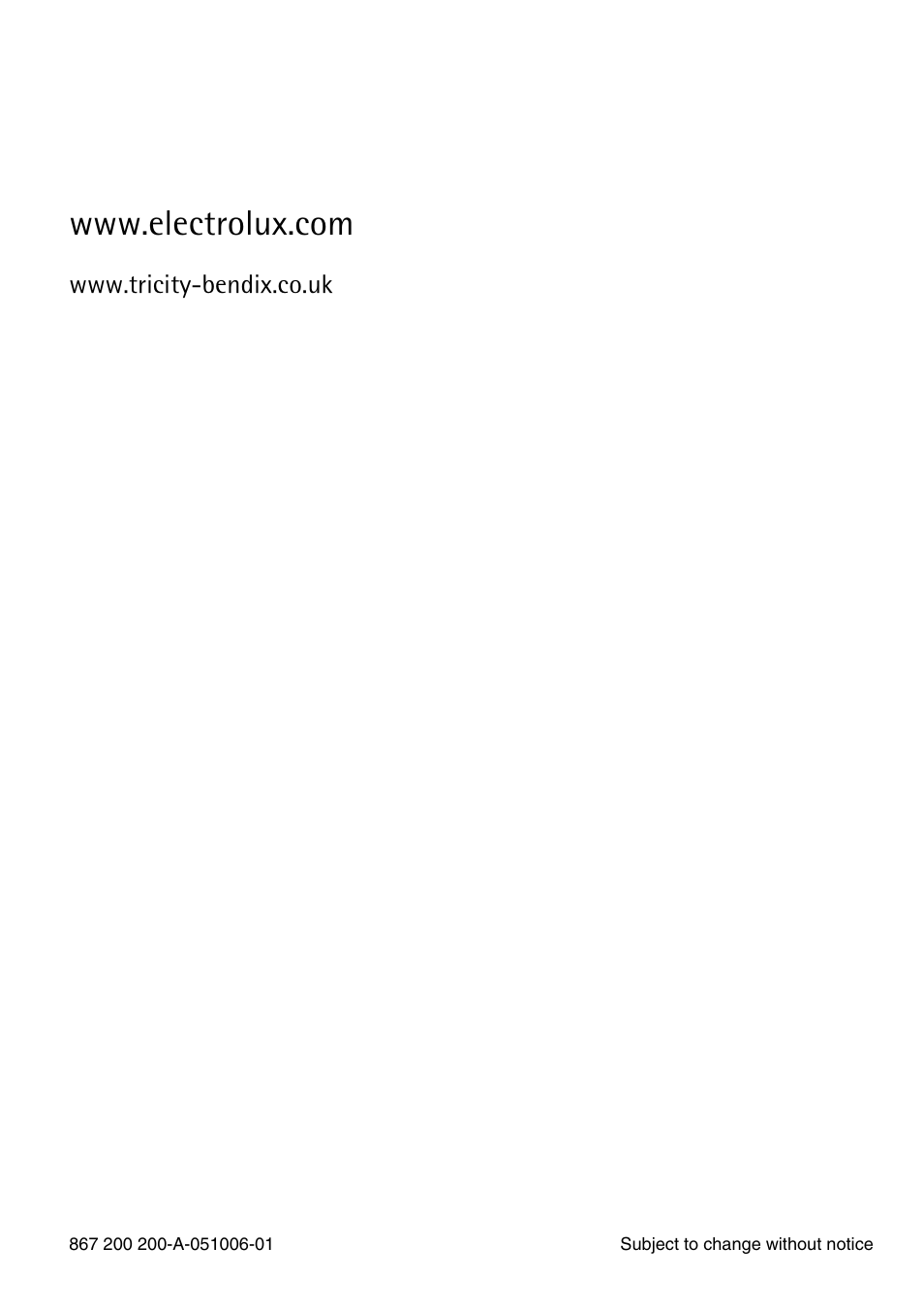 Electrolux TBC 651 X User Manual | Page 24 / 24