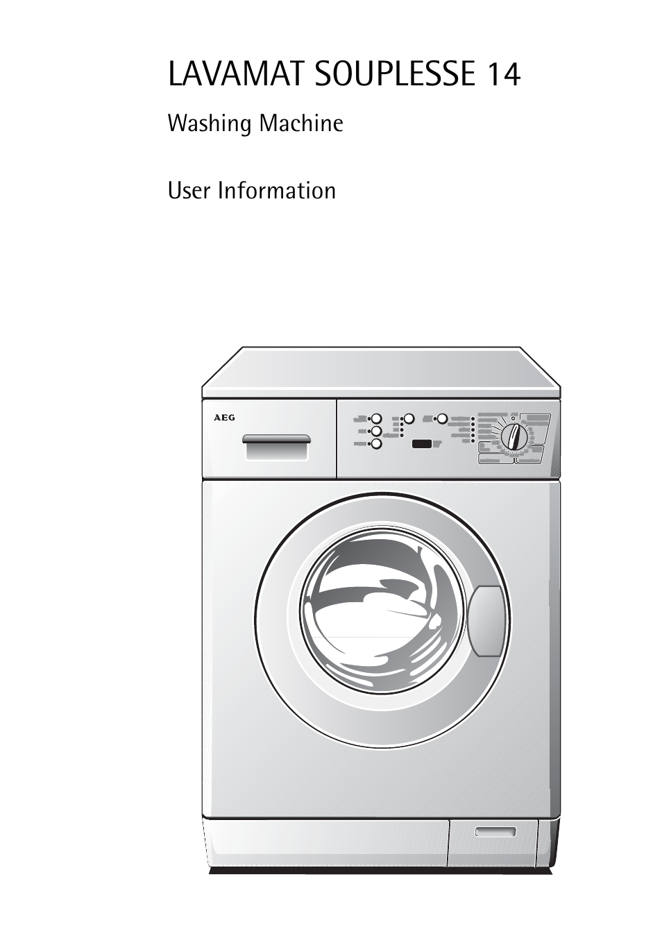 Electrolux LAVAMAT SOUPLESSE 14 User Manual | 56 pages