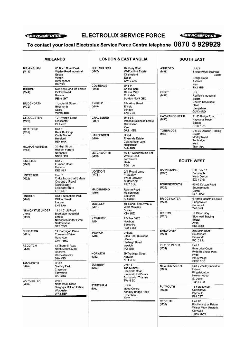 Electrolux U20011 ER 6624 User Manual | Page 14 / 17