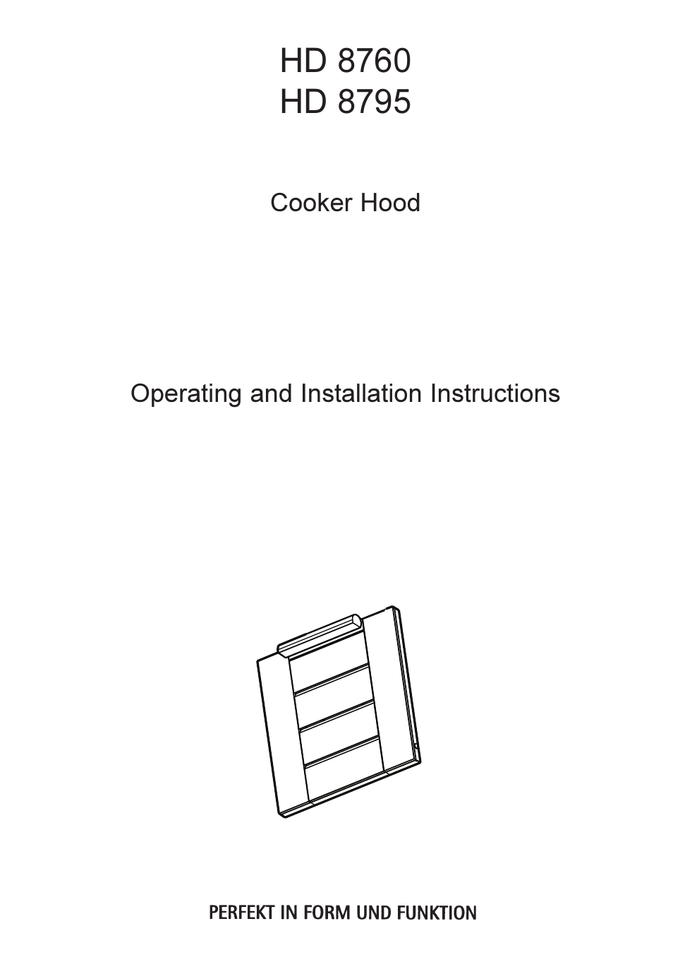 Electrolux HD 8760 User Manual | 20 pages