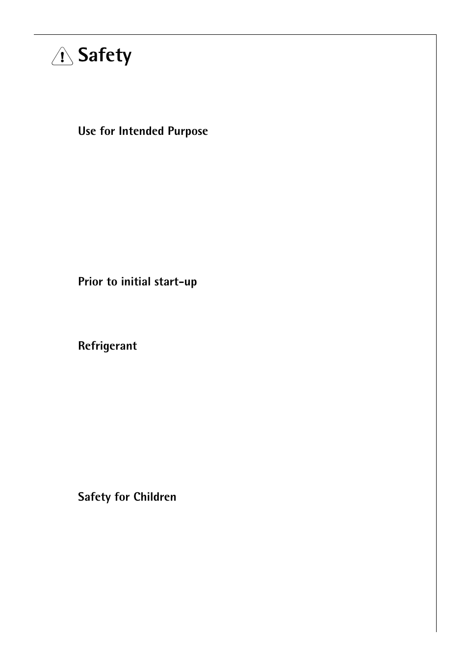 Safety | Electrolux 3173-4GS User Manual | Page 5 / 40