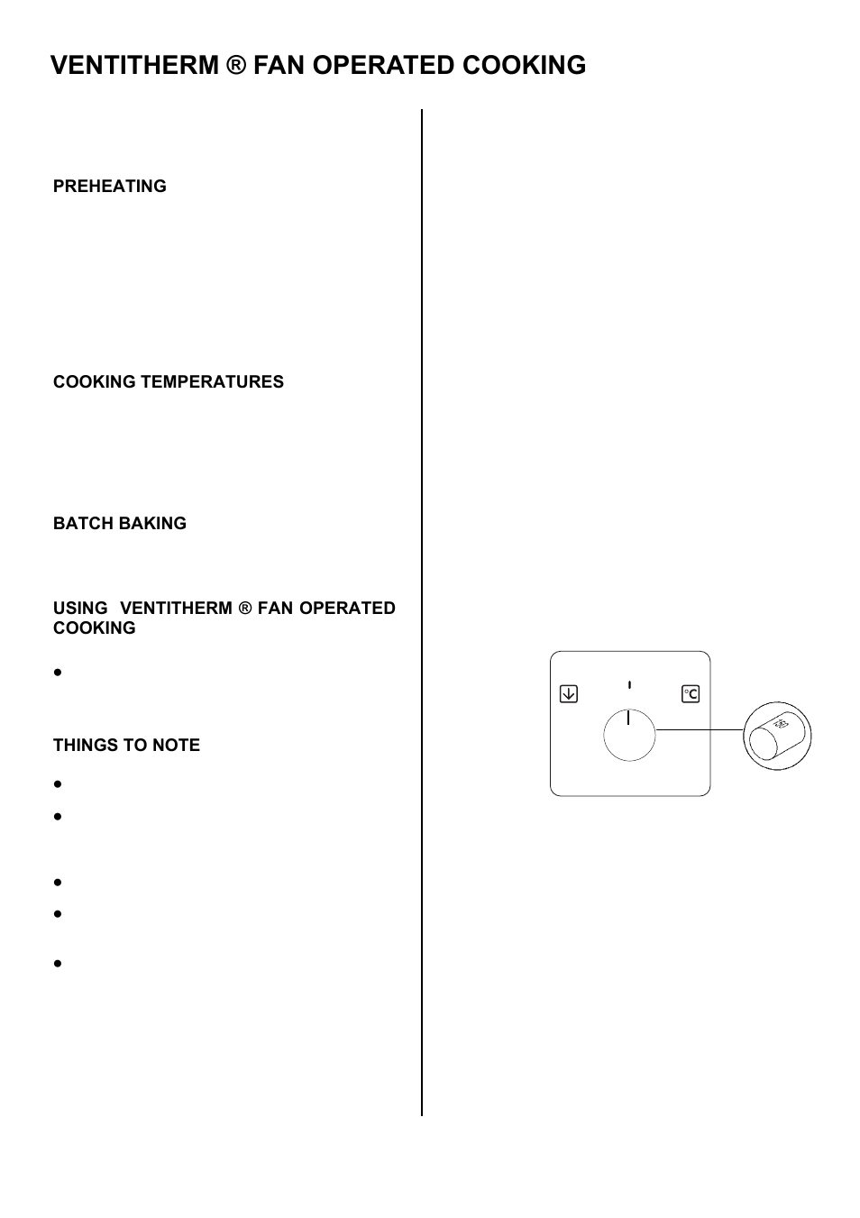 Ventitherm ® fan operated cooking | Electrolux U3100-4 User Manual | Page 17 / 36