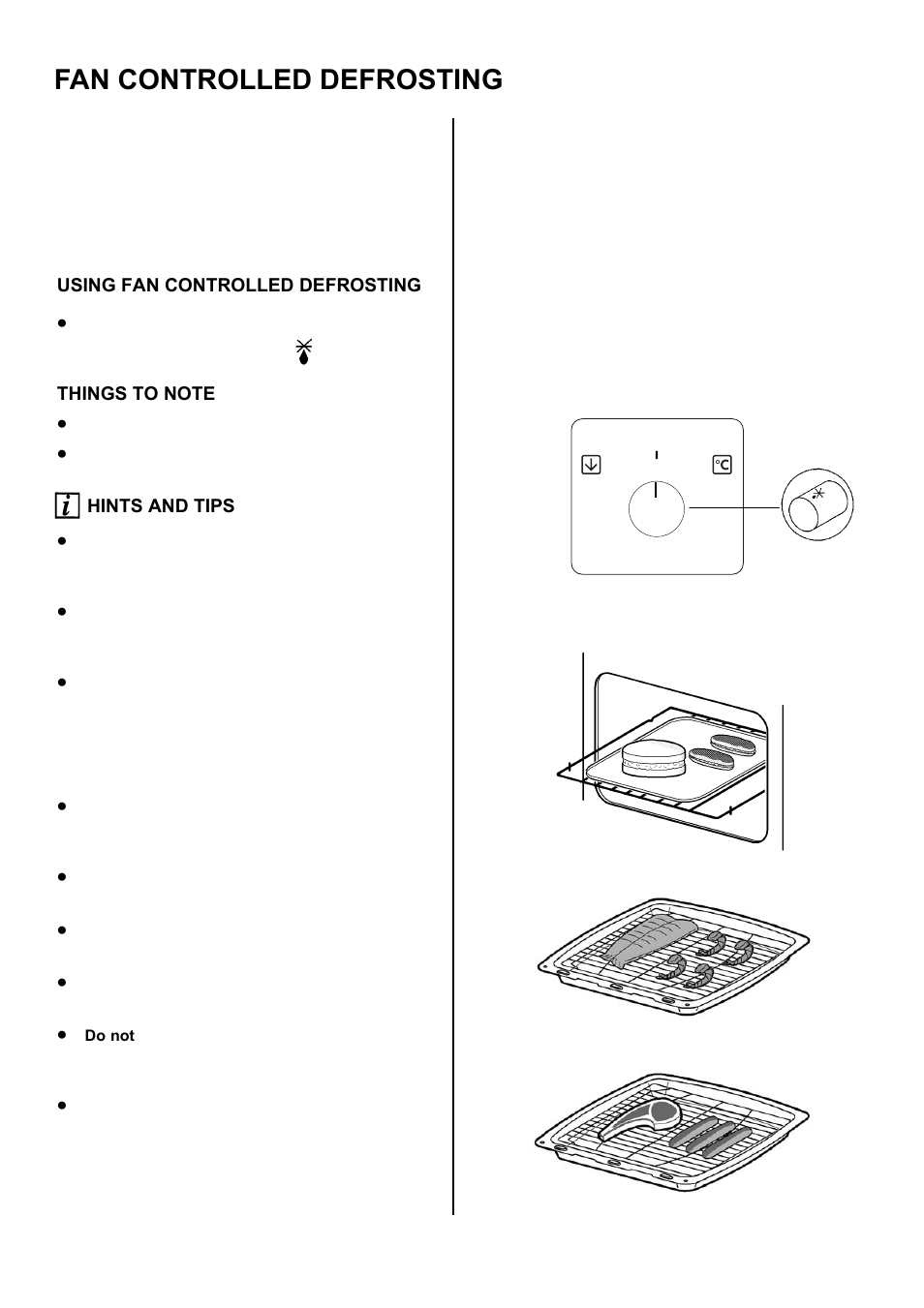 Fan controlled defrosting | Electrolux U3100-4 User Manual | Page 21 / 36