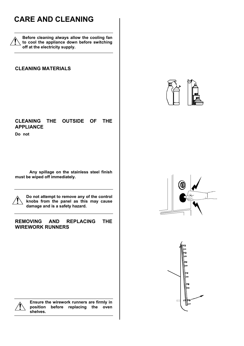Care and cleaning | Electrolux U3100-4 User Manual | Page 22 / 36