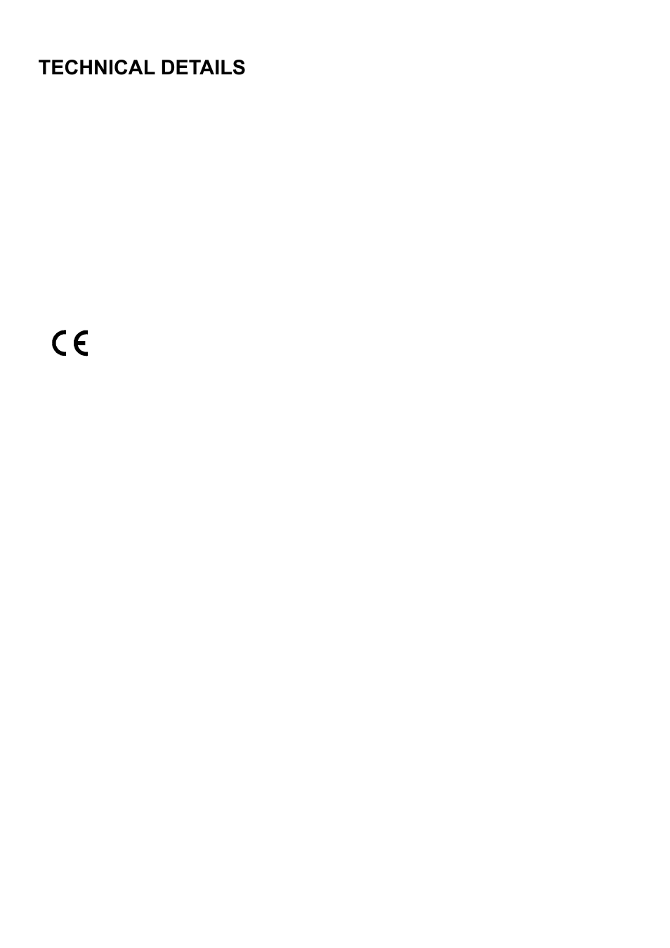 Technical details | Electrolux U3100-4 User Manual | Page 30 / 36