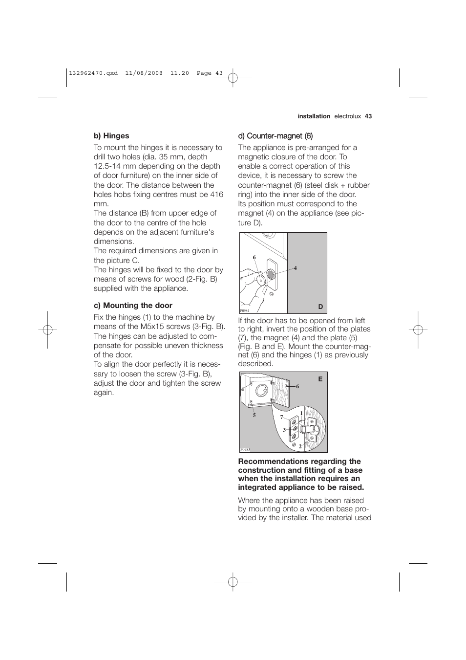 Electrolux EWX 14450 W User Manual | Page 43 / 48