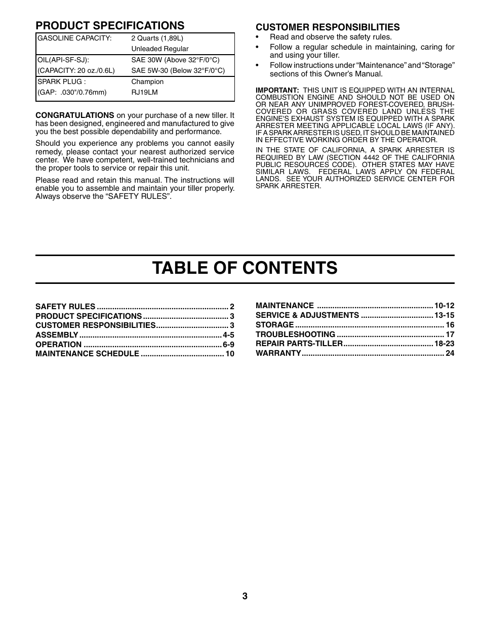 Electrolux FN620K User Manual | Page 3 / 24