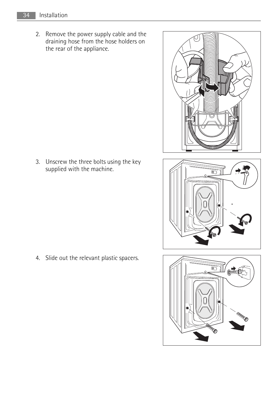 Electrolux 16850A User Manual | Page 34 / 40