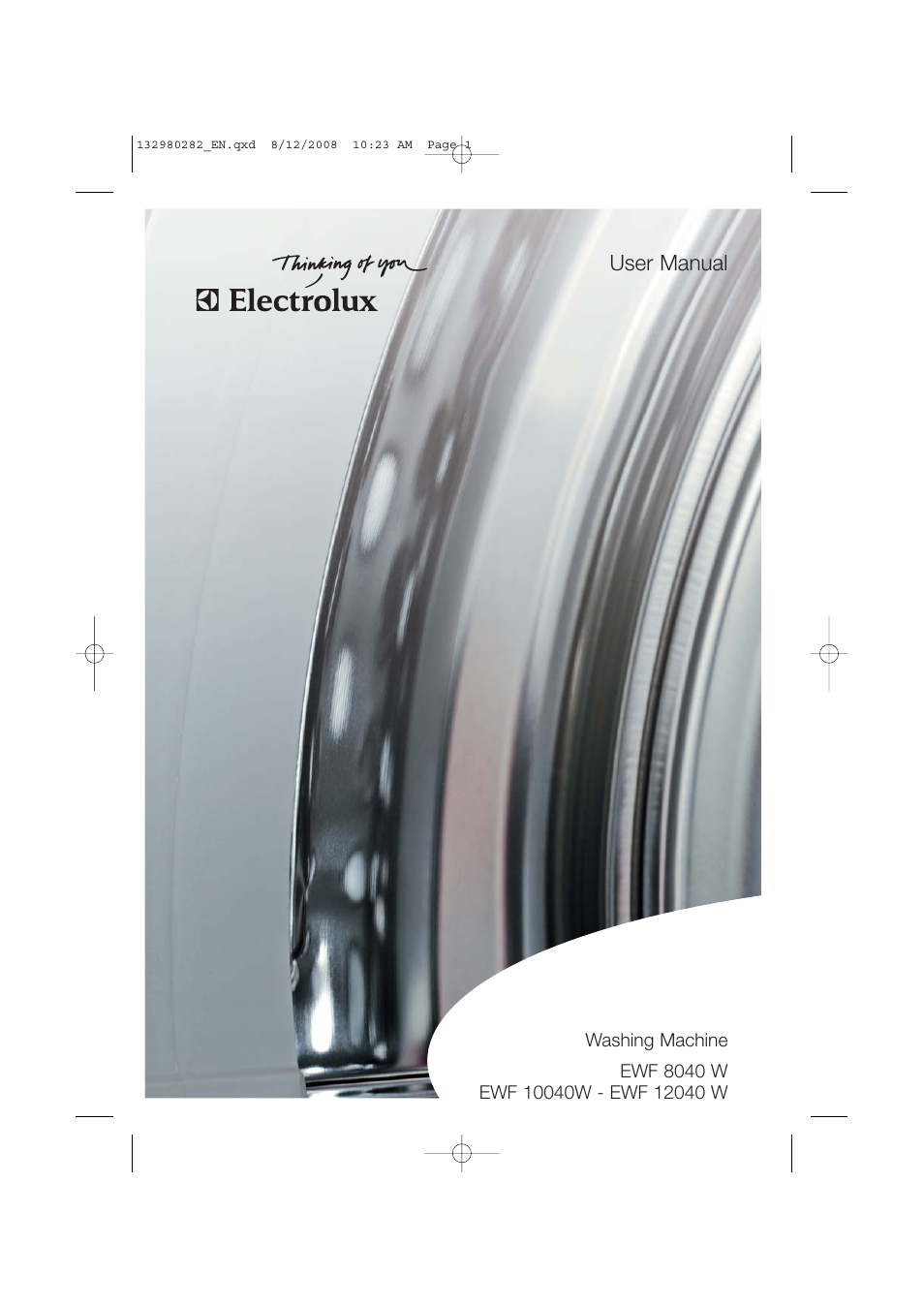 Electrolux EWF 12040 W User Manual | 40 pages