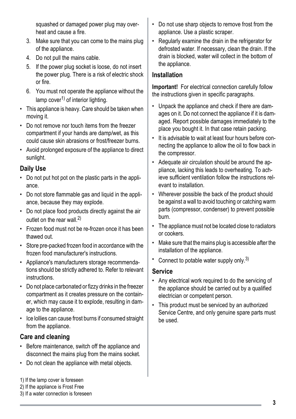 Electrolux ZKR1516 User Manual | Page 3 / 16