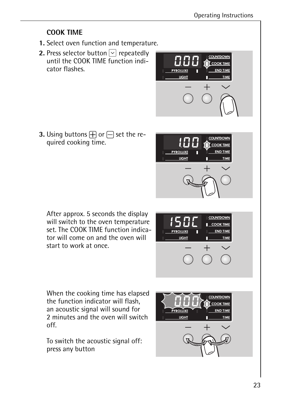 Electrolux B6140-1 User Manual | Page 23 / 76