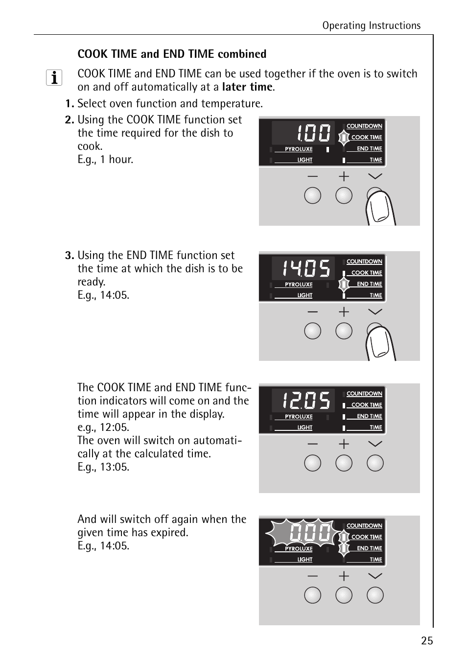 Electrolux B6140-1 User Manual | Page 25 / 76