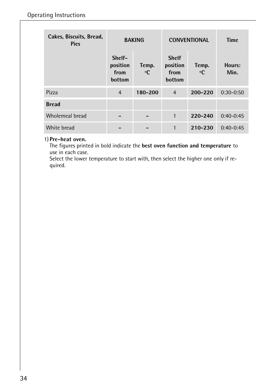 Electrolux B6140-1 User Manual | Page 34 / 76