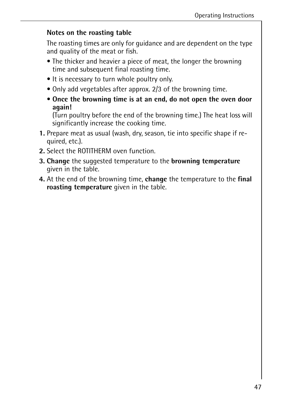 Electrolux B6140-1 User Manual | Page 47 / 76