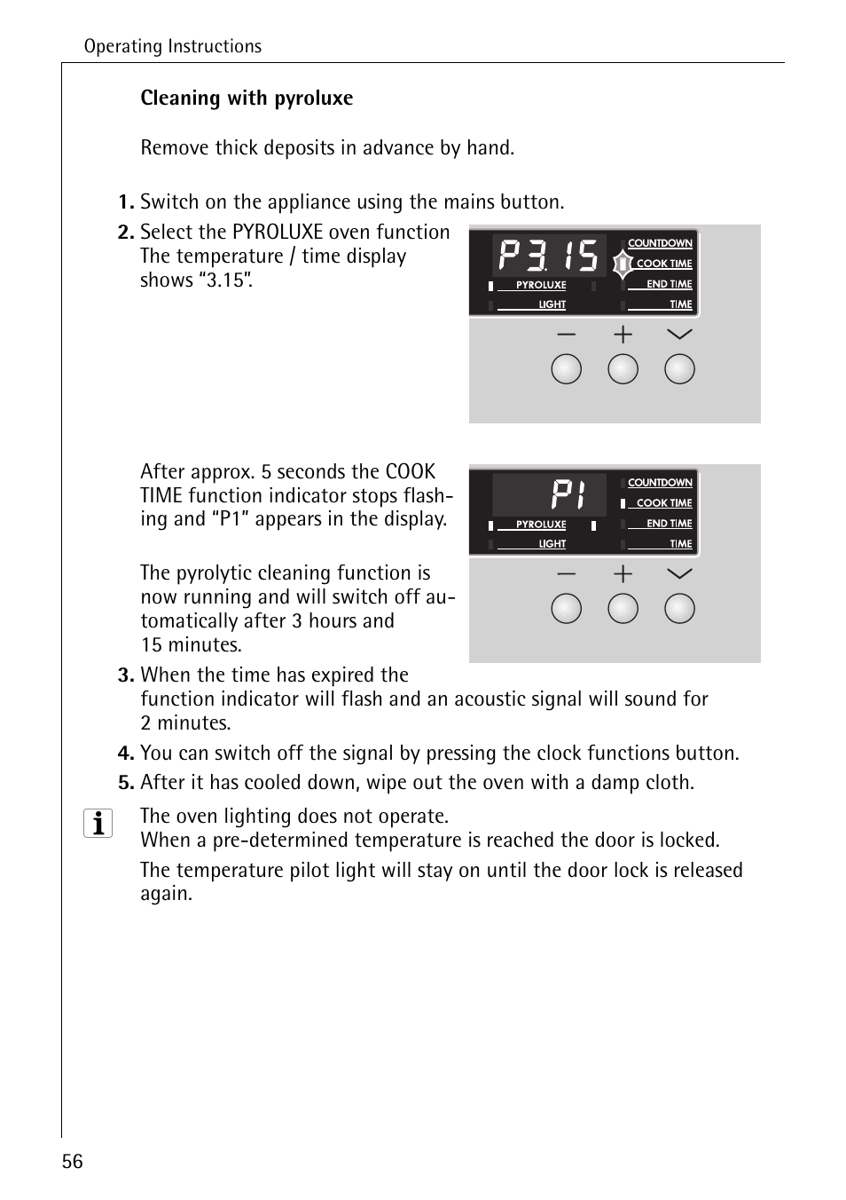 Electrolux B6140-1 User Manual | Page 56 / 76