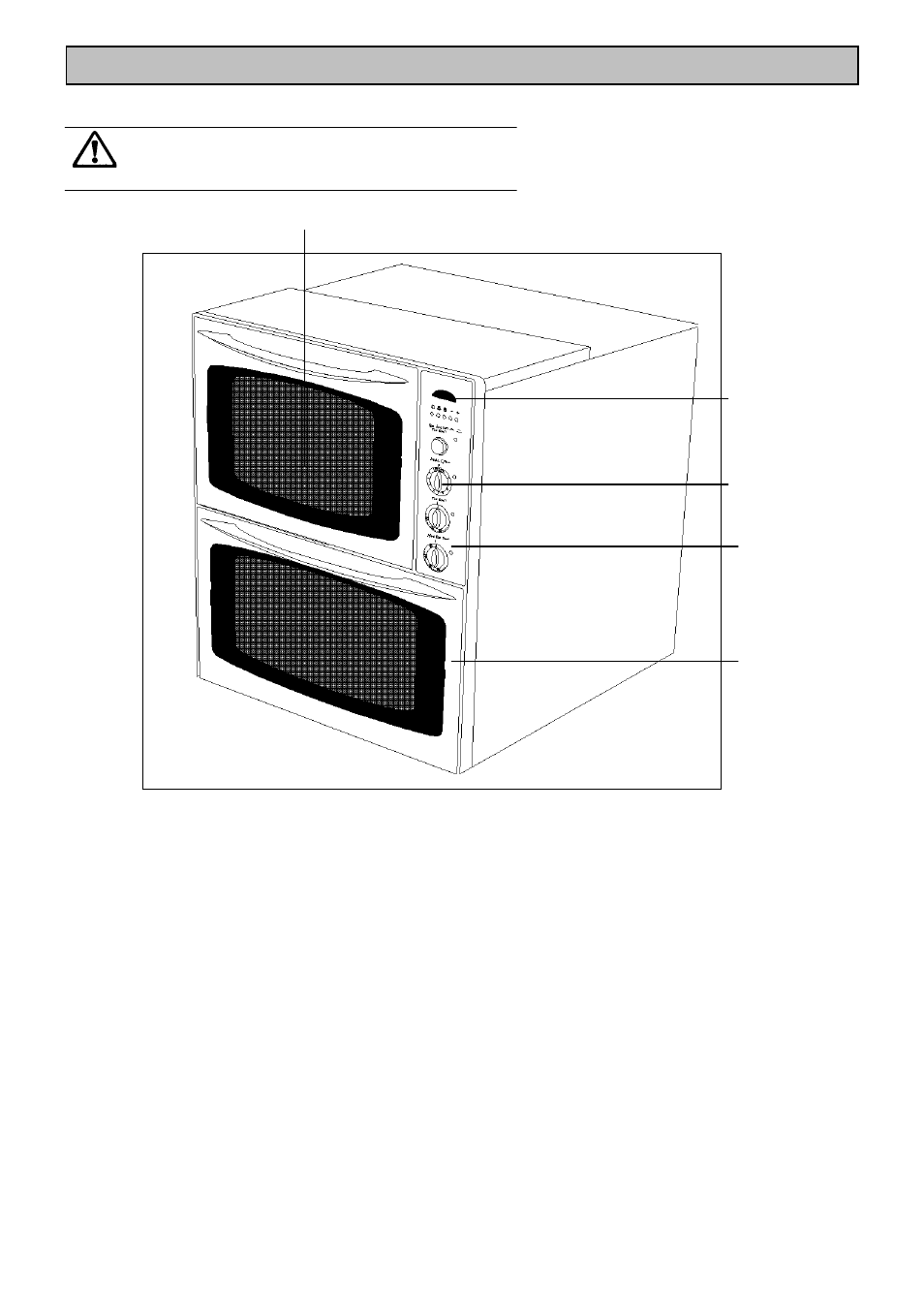 Description of the appliance, Built in electric double oven | Electrolux edb750 User Manual | Page 5 / 56