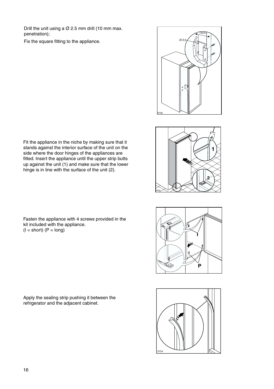 Electrolux 2223 429-31 User Manual | Page 16 / 20