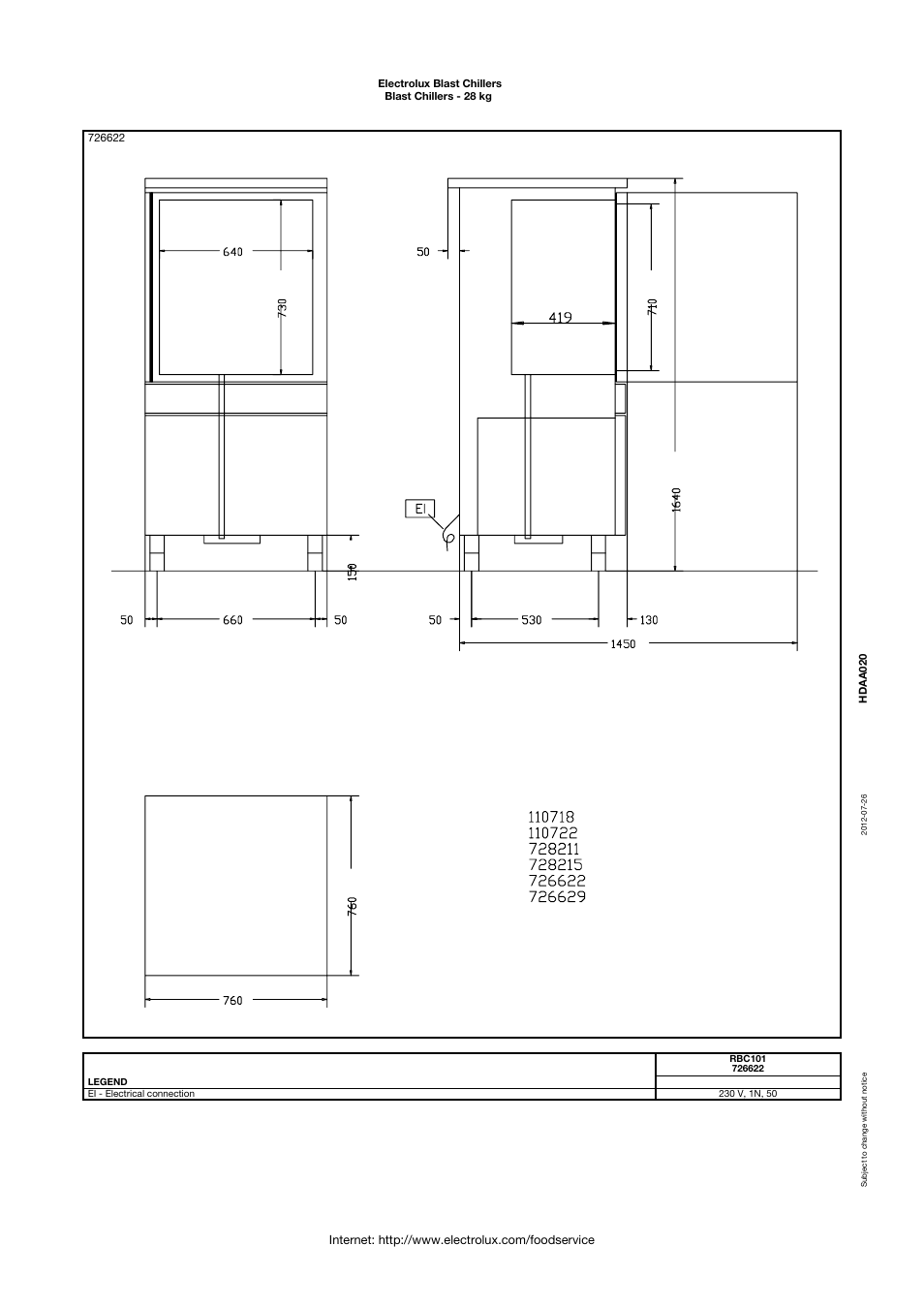 Electrolux 726623 User Manual | Page 3 / 4