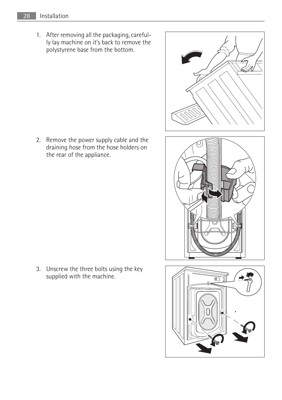 Electrolux LAVAMAT 62840 L User Manual | Page 28 / 36