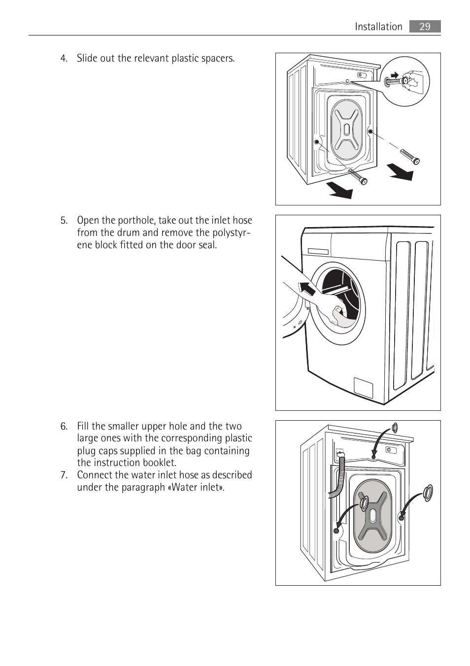 Electrolux LAVAMAT 62840 L User Manual | Page 29 / 36