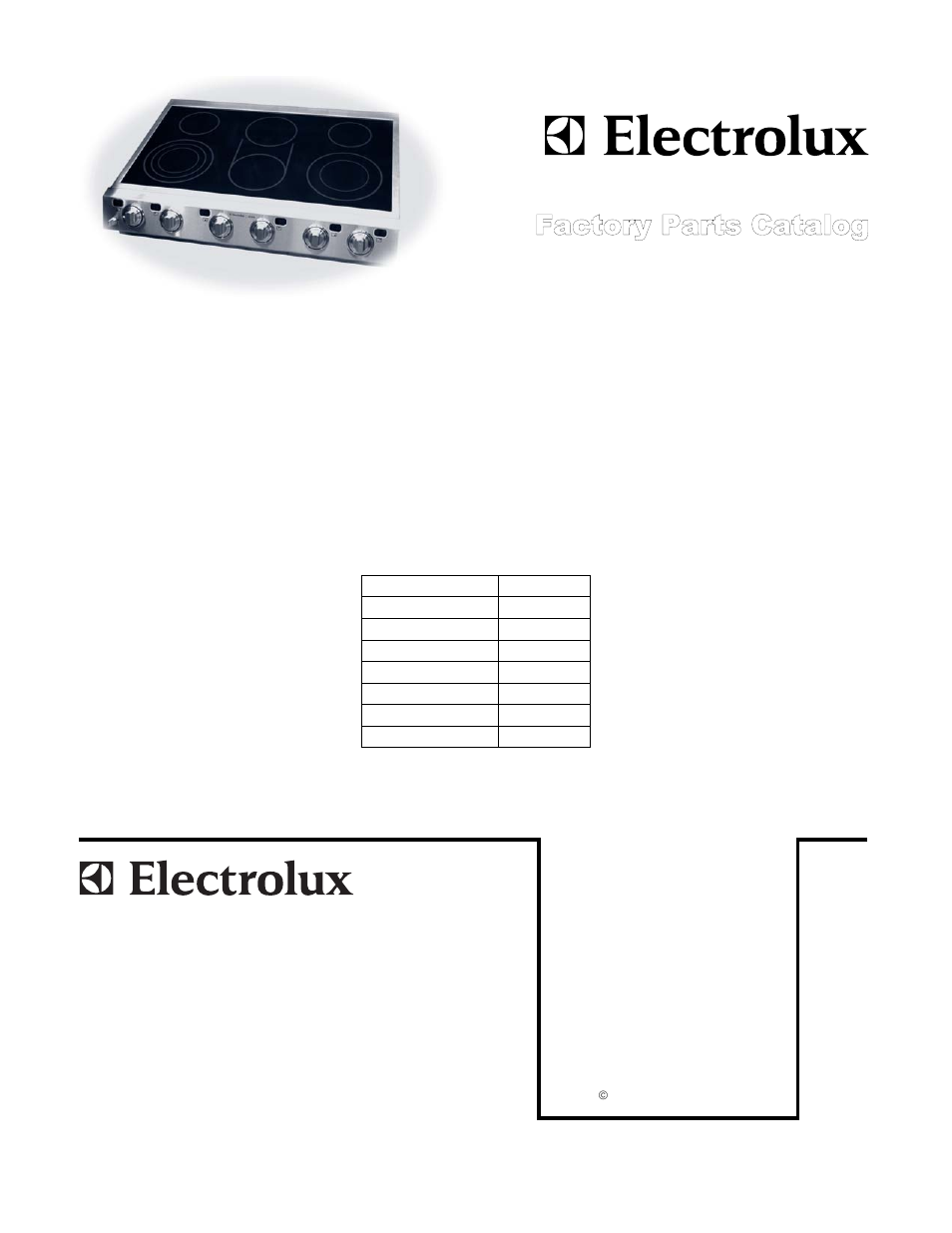 Electrolux 38066423880S1 User Manual | 6 pages