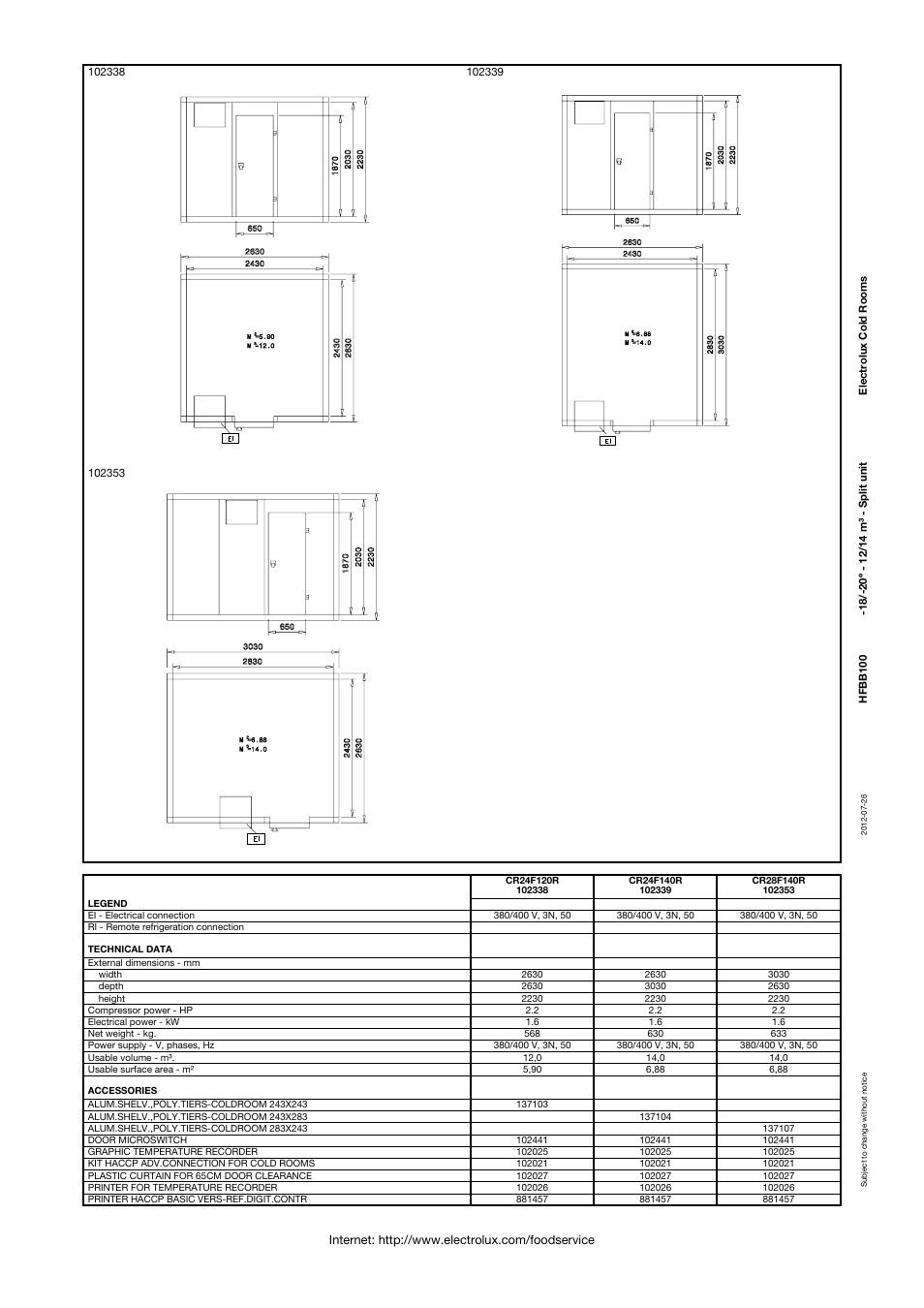Electrolux 102338 User Manual | Page 2 / 2