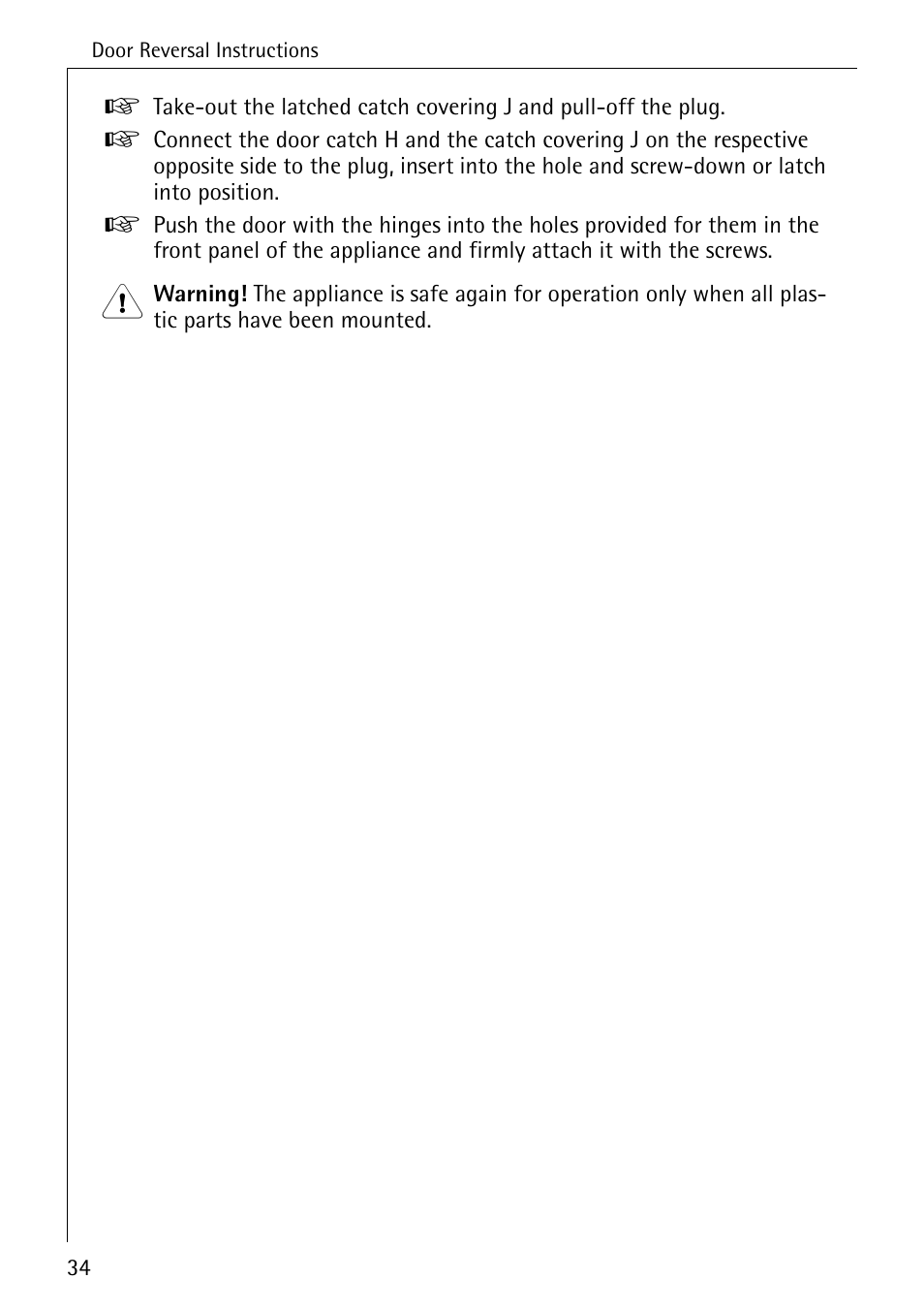 Electrolux LAVATHERM 37320 User Manual | Page 34 / 40