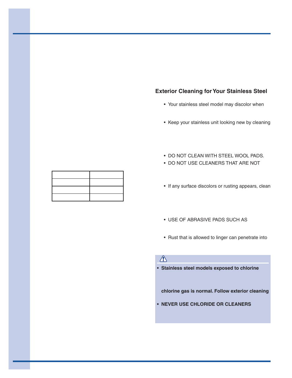 Storage / maintenance, Proper storage, Maintaining your wine keeper | Caution, Display rack, Stocking recommendations | Electrolux EI24WC75HS User Manual | Page 10 / 13