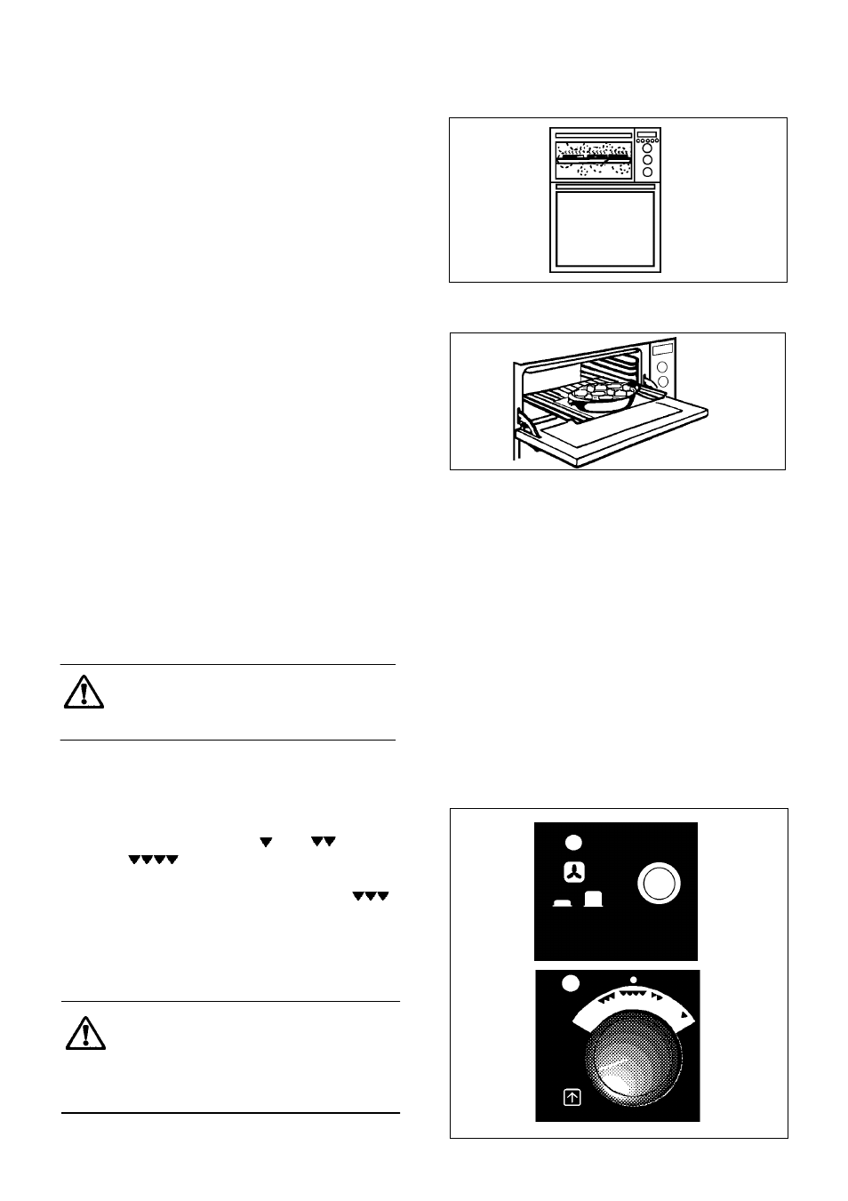 Thermal grilling in the top oven | Electrolux 5212 BU User Manual | Page 24 / 64