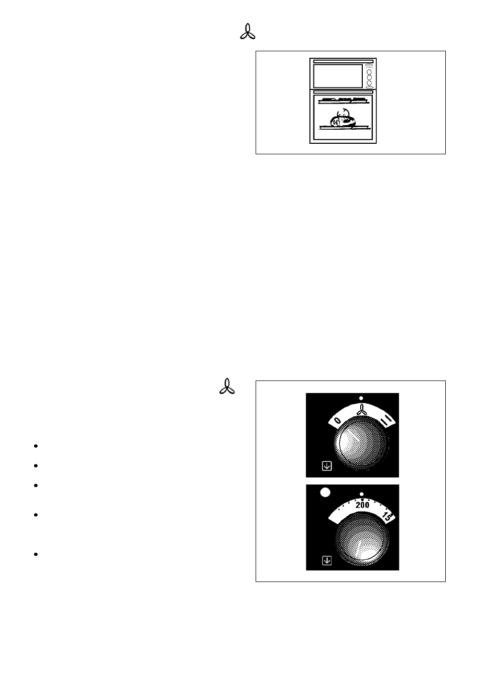 The main fan oven | Electrolux 5212 BU User Manual | Page 29 / 64