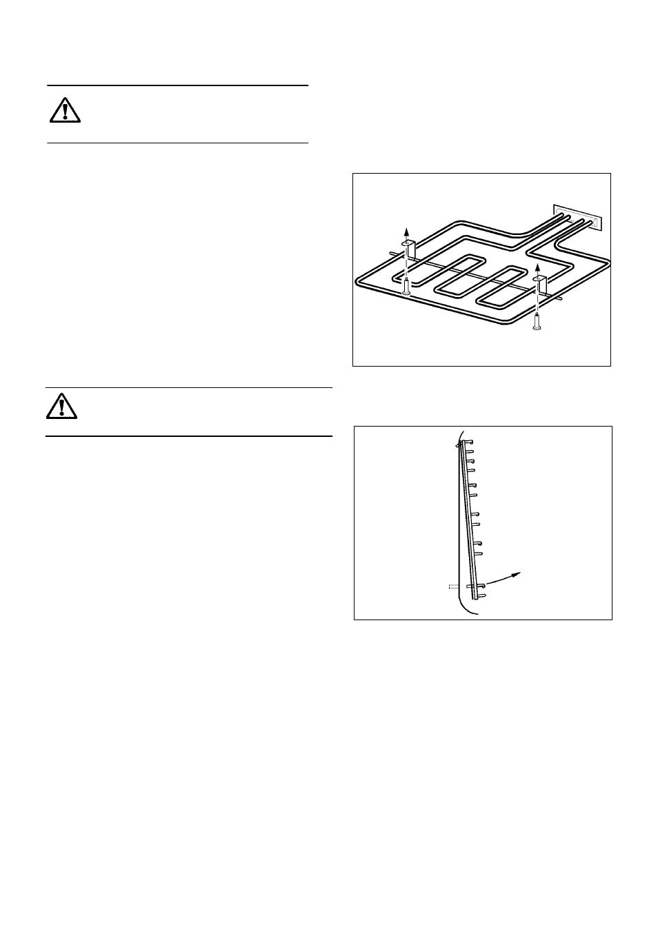 Cleaning the top oven roof | Electrolux 5212 BU User Manual | Page 47 / 64